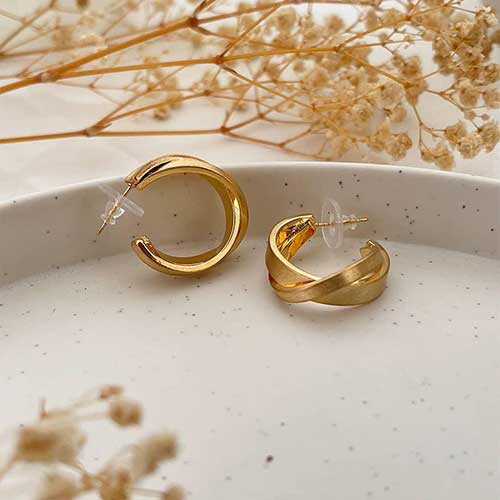 Gold Earrings