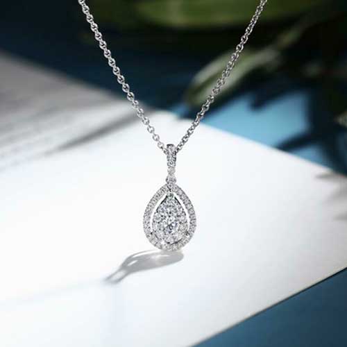 Modern Silver Necklace