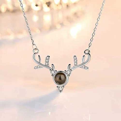 Modern Silver Necklace